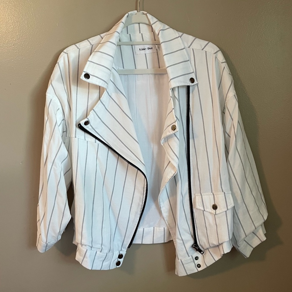 White Stripe Jacket